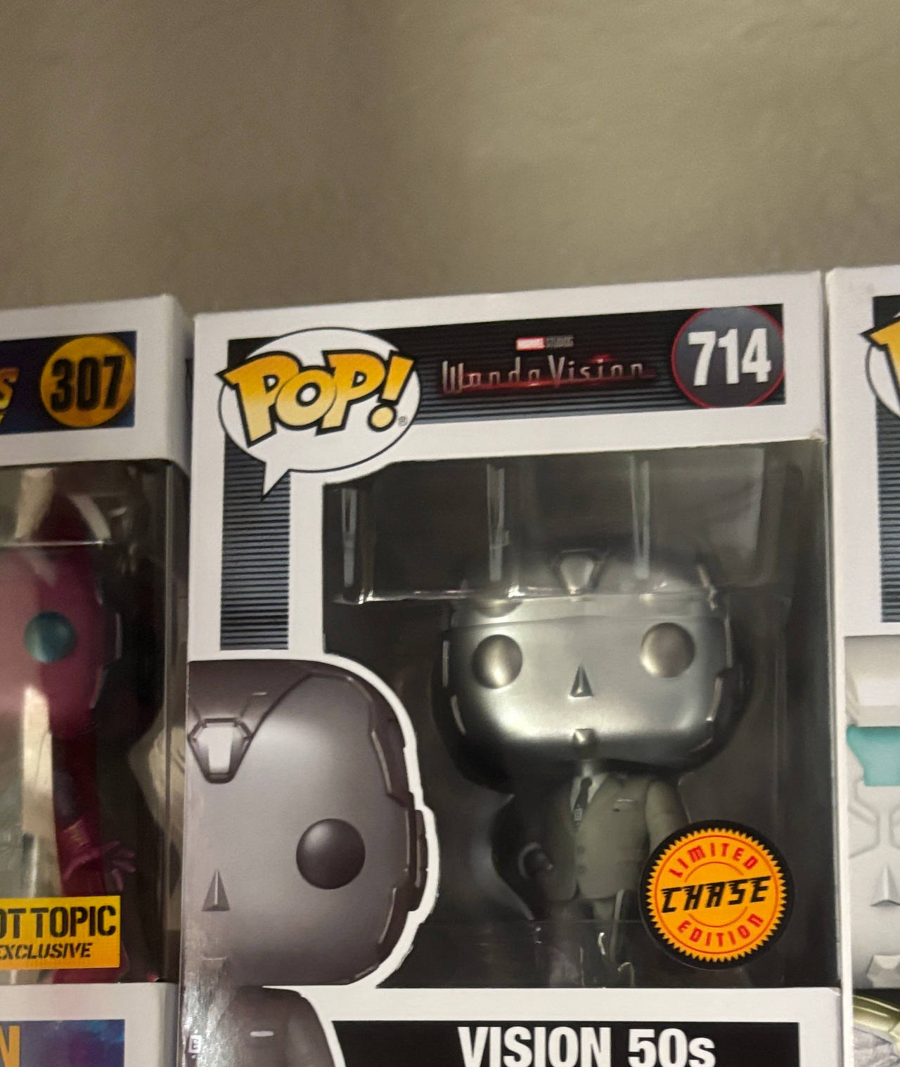 Funko Pop! Marvel: WandaVision - Vision 50s (Chase Edition) #714