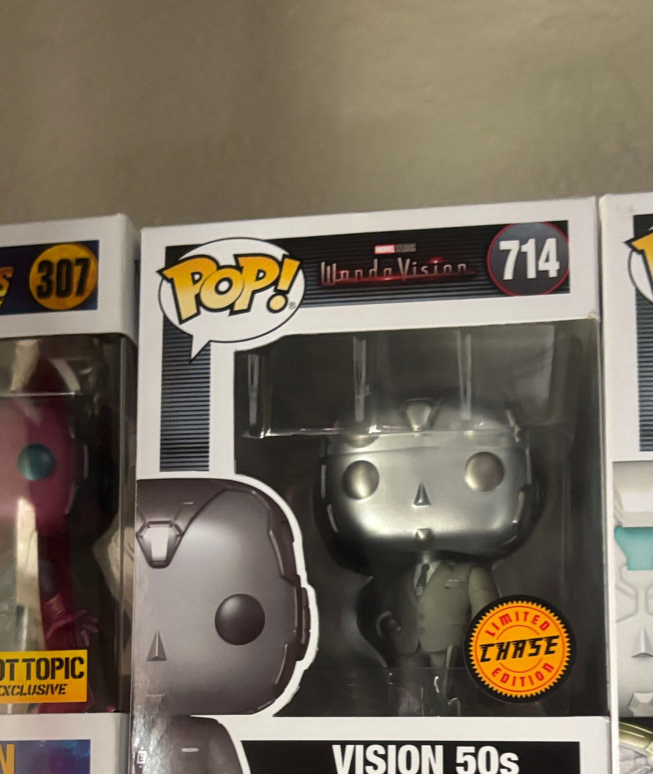 Funko Pop! Marvel: WandaVision - Vision 50s (Chase Edition) #714