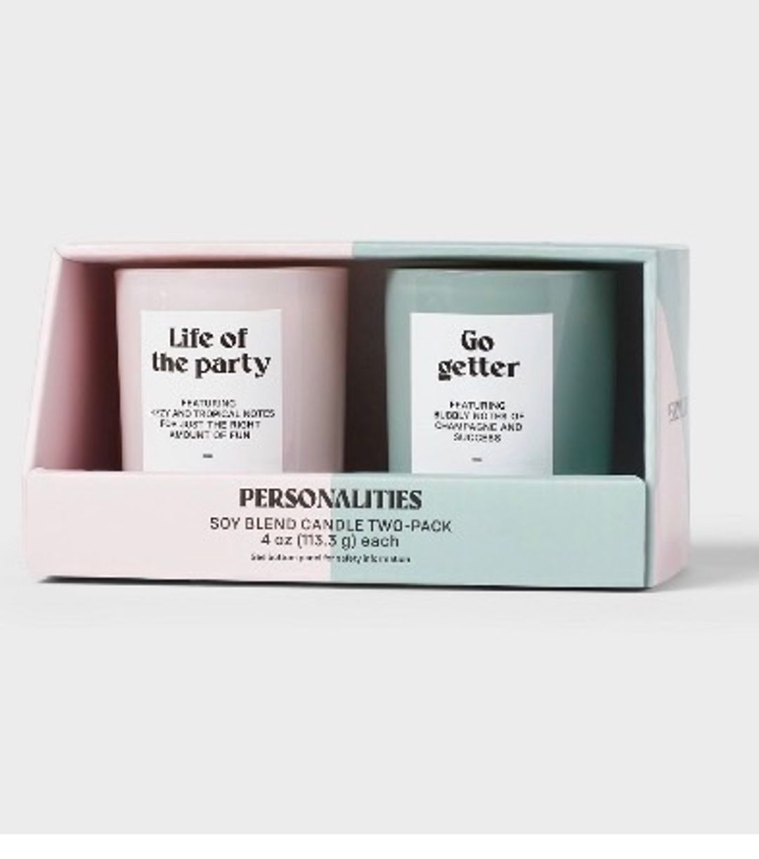 Life Of The Party and Go Getter Jar Candle set.