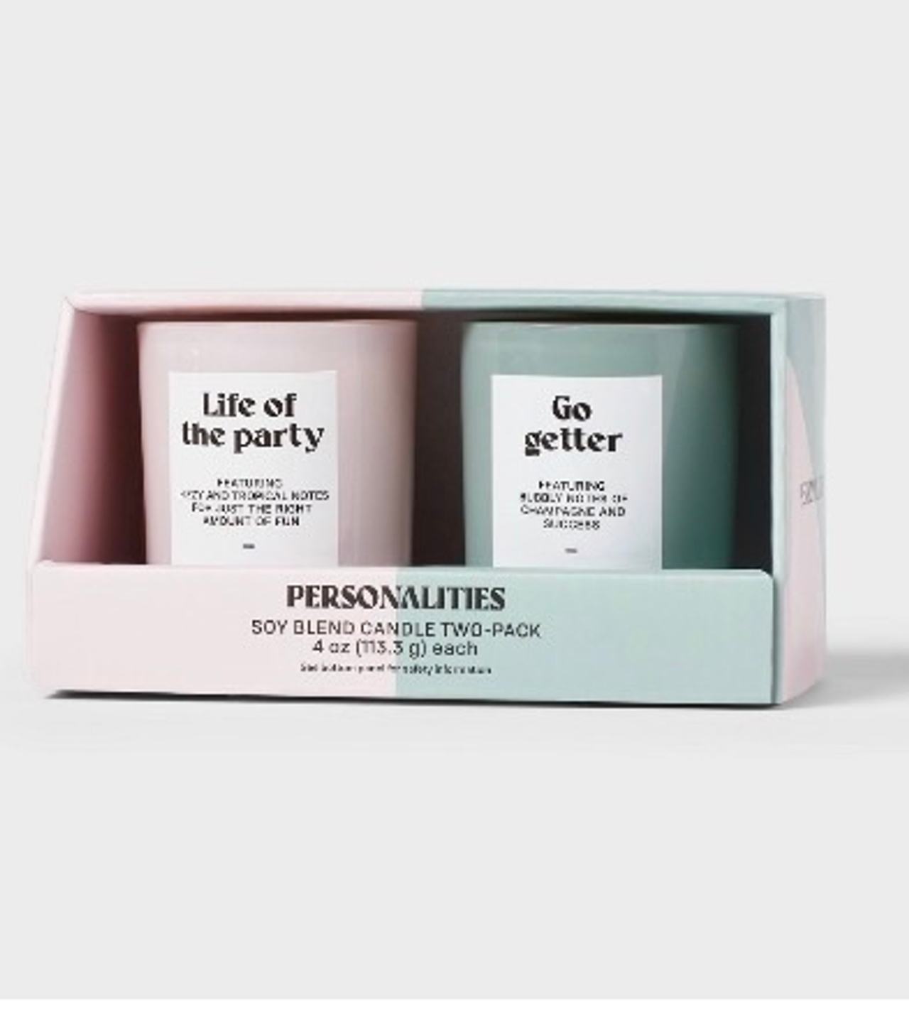 Life Of The Party and Go Getter Jar Candle set.