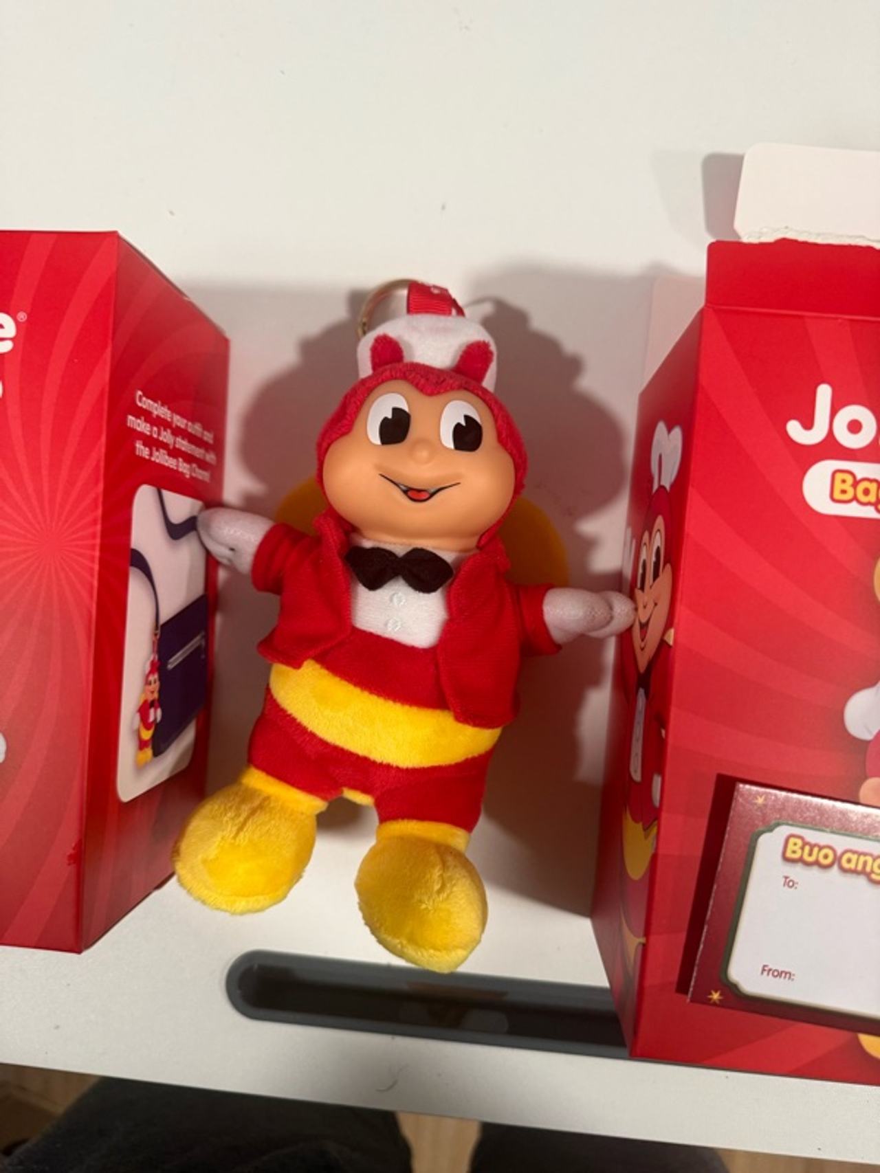 Jollibee Bag Charm Keychain Collectible