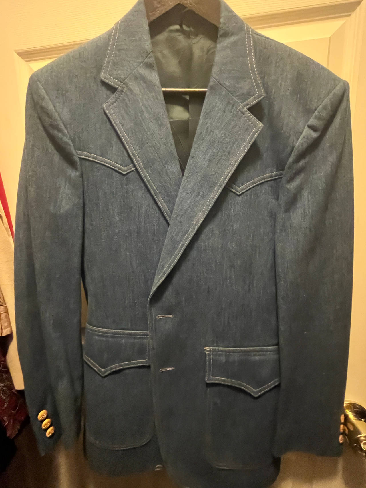 Western Denim Blazer