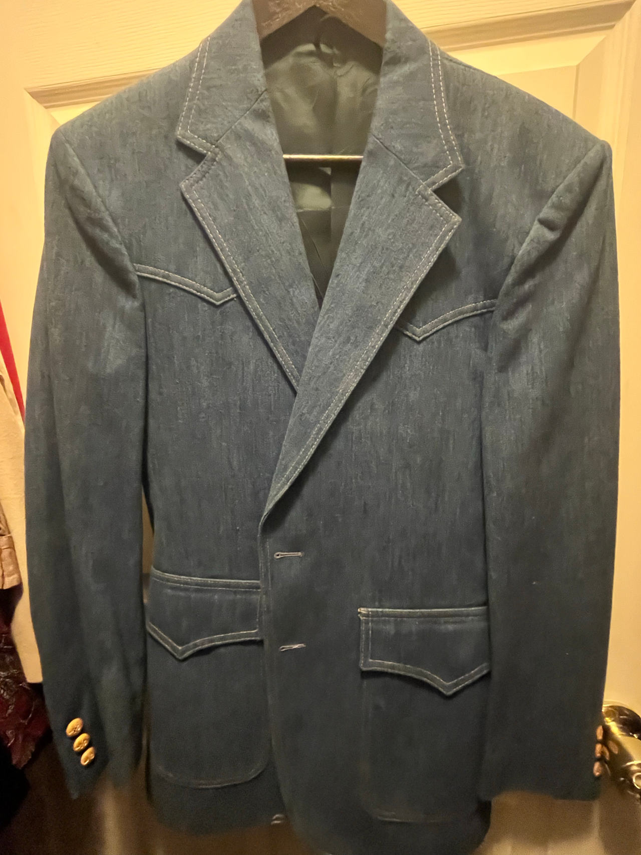 Western Denim Blazer