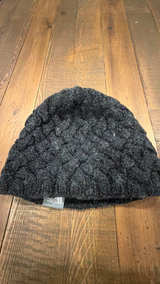The North Face Cable Knit Wool Beanie Black - Image 3
