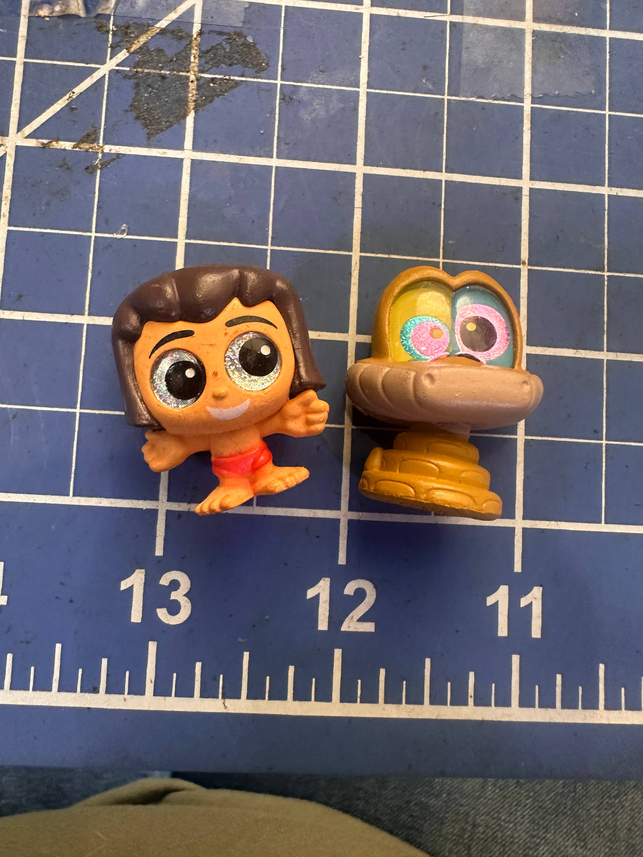 Disney Doorables Jungle Book Mowgli and Kaa Figures