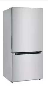 Vissani 18.7 CuFt Bottom Freezer Refrigerator in stainless Steel Model MDBF18SS - Image 1