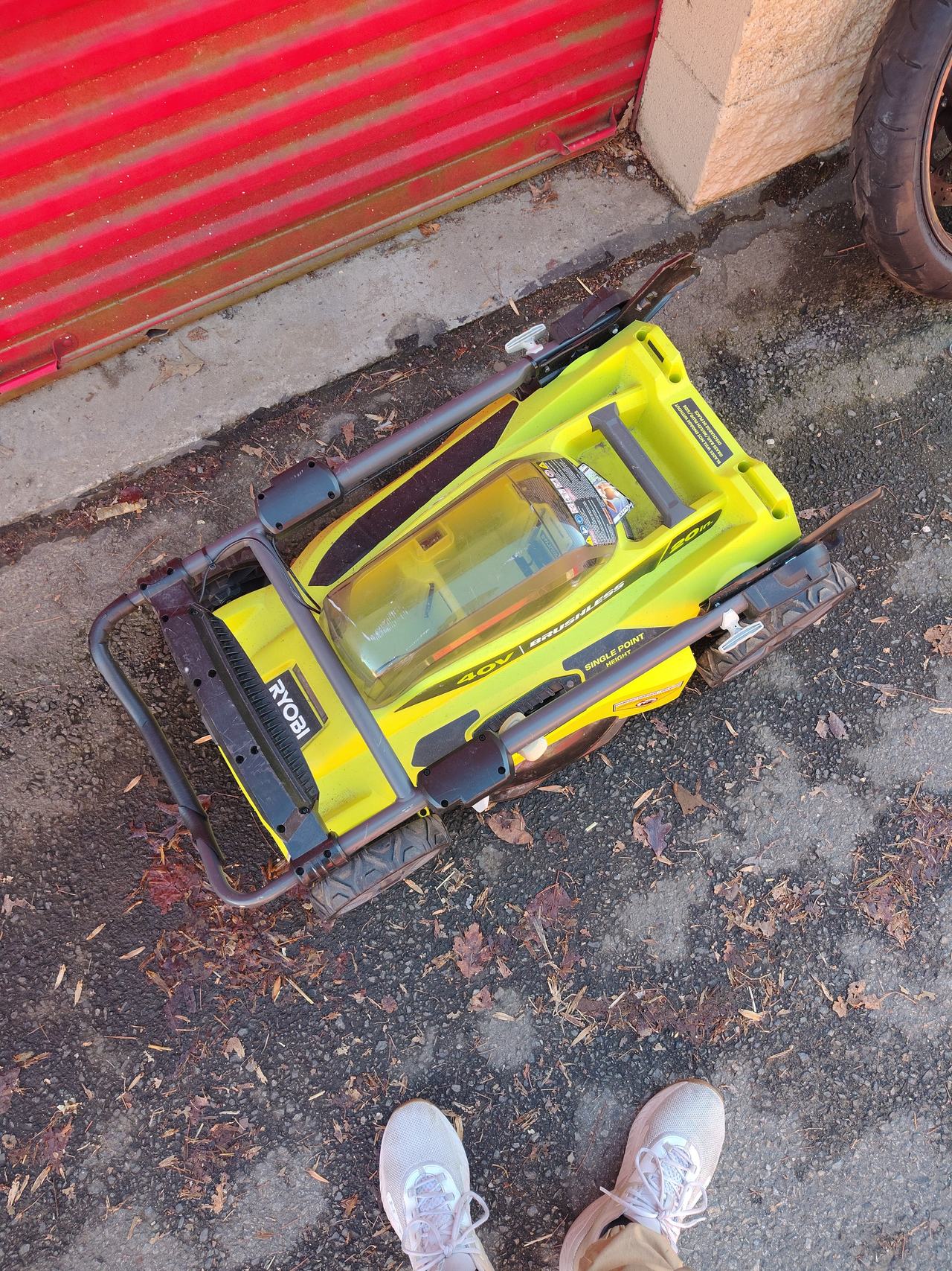 Ryobi 40V HP Brushless 20" Push Lawn Mower