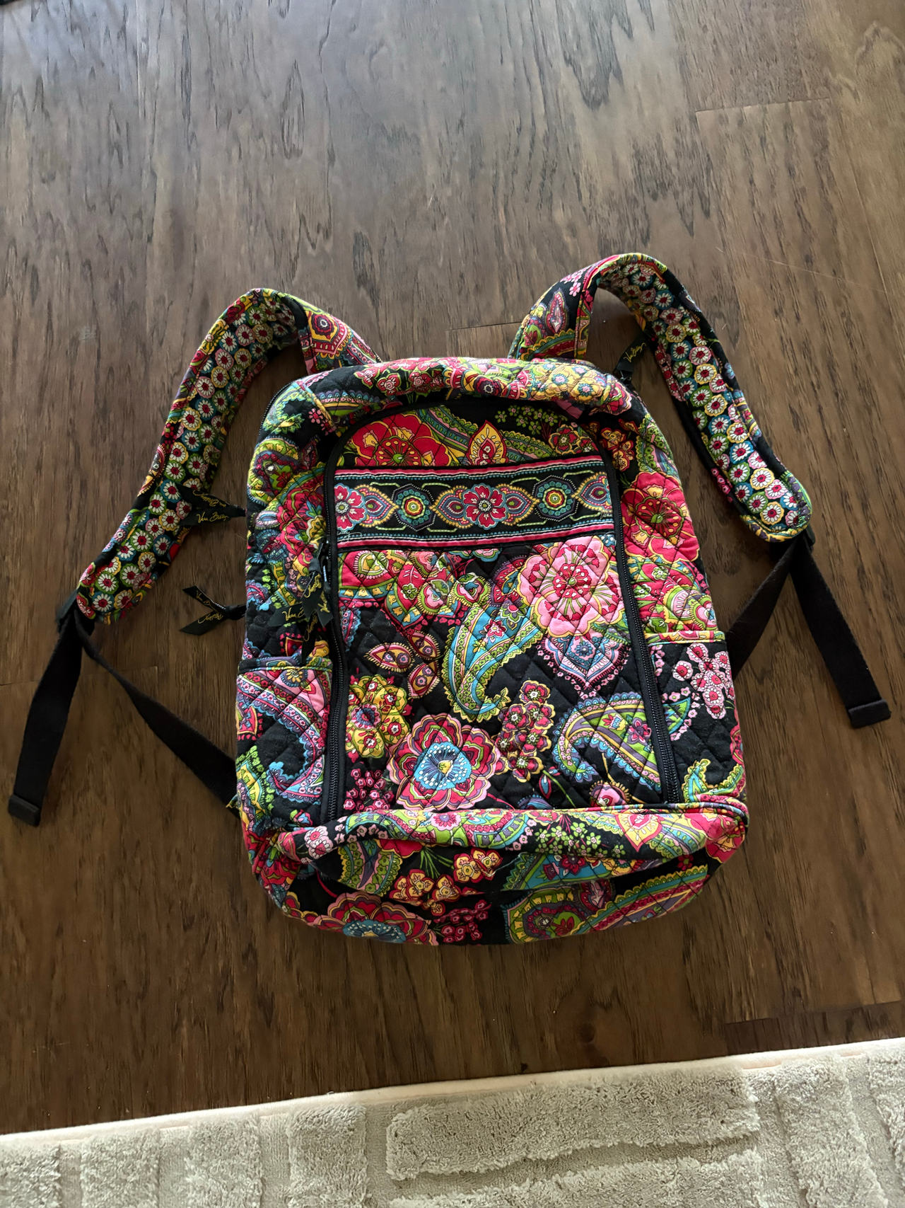 Vera Bradley Quilted Campus Backpack