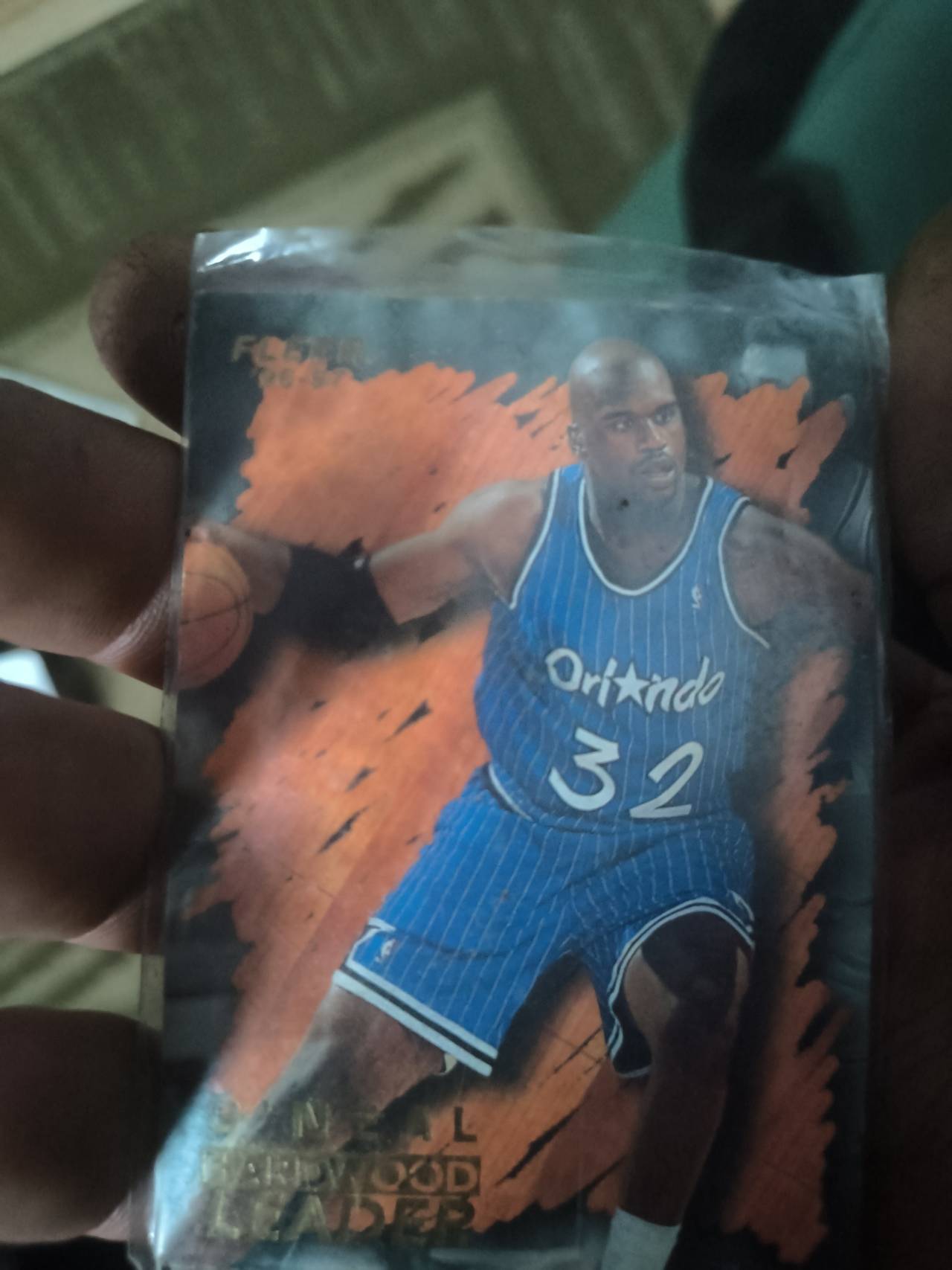 1996-97 Fleer Hardwood Leader Shaquille O'Neal #2