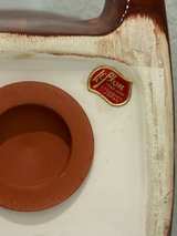 Vintage Ceramic Old Couple Rocking Chair Retirement Fund Coin Banks - Image 3