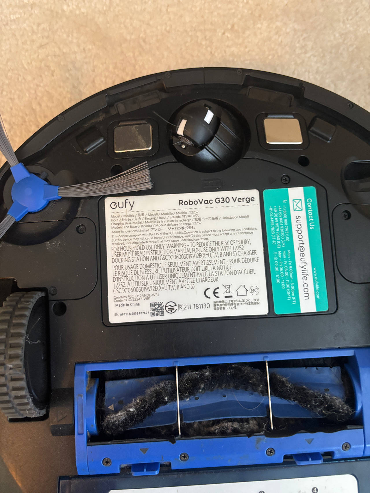 Eufy RoboVac G30 Verge