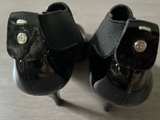 BCBG MaxAzria Black Patent Leather Ankle Booties 6.5 - Image 7