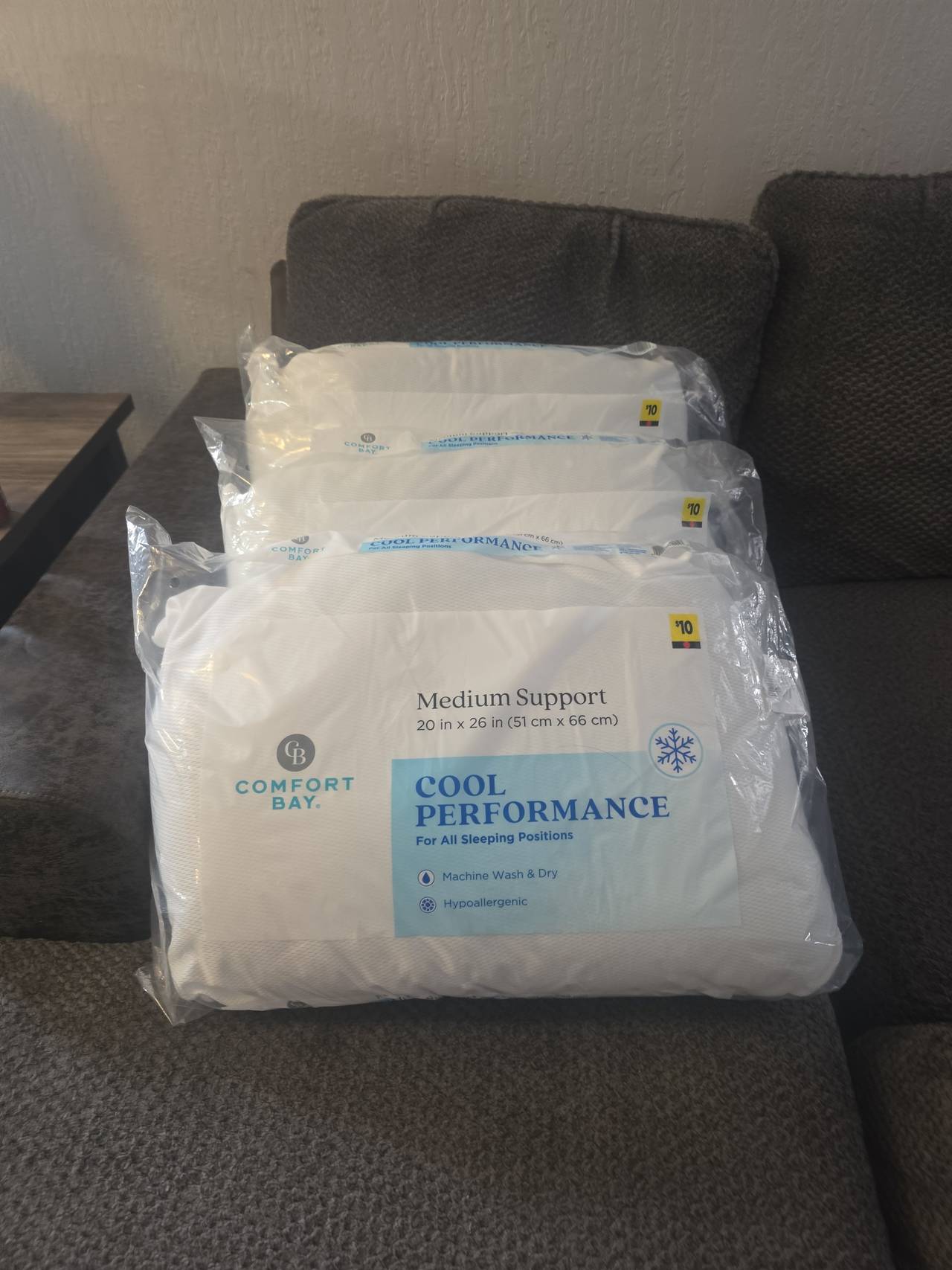 Comfort Bay Cool Performance Medium Support Pillow