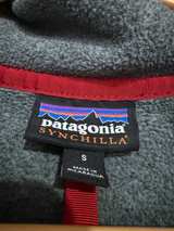Patagonia Synchilla Snap‑T Fleece Pullover Gray Small - Image 2