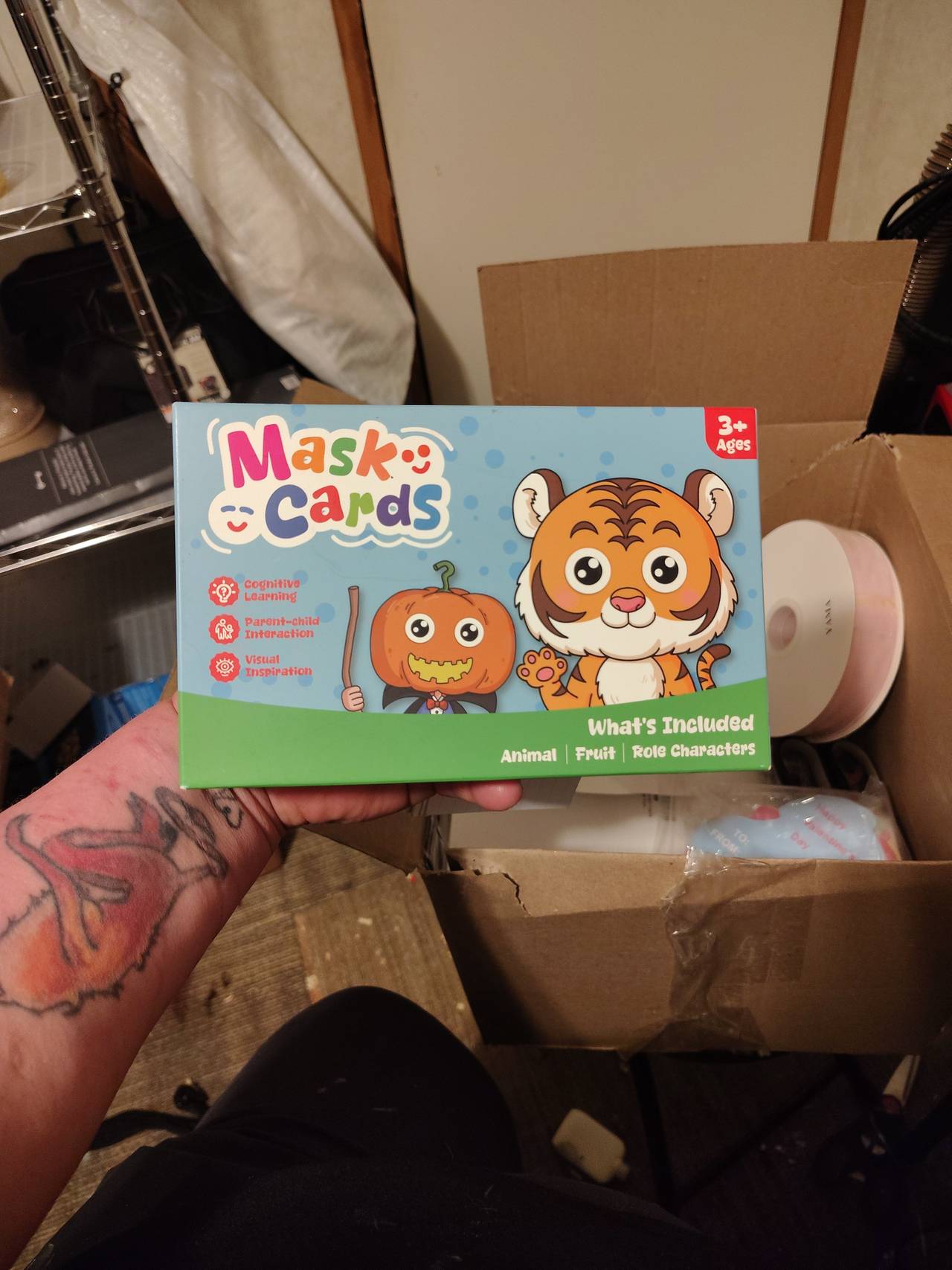 Mask Cards DIY Creative Set