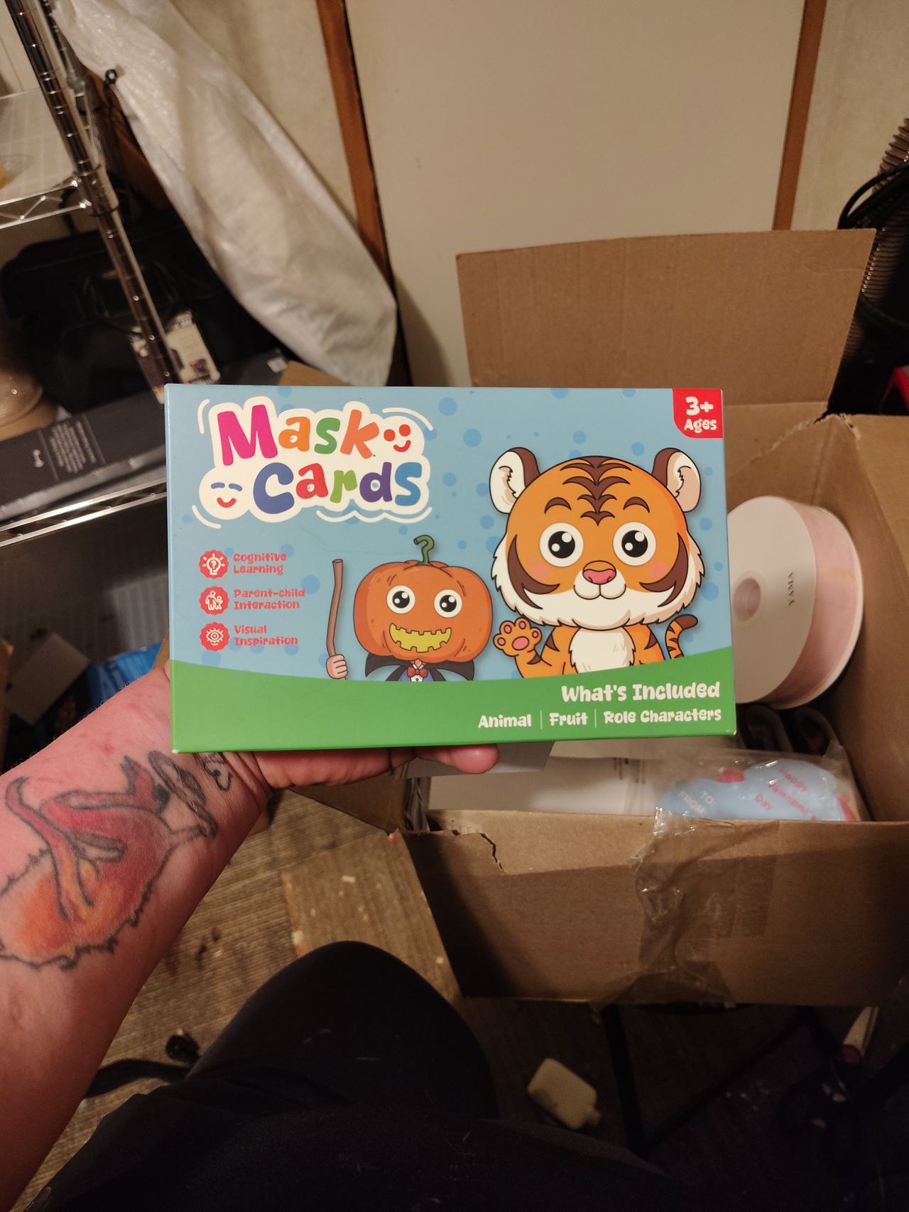 Mask Cards DIY Creative Set