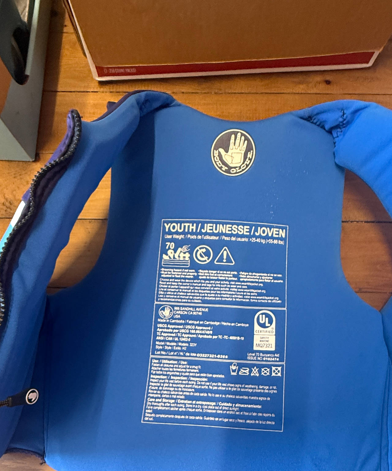 Body Glove Youth Neoprene Life Jacket