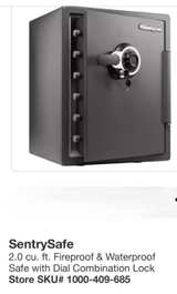 SentrySafe 2.0 cu. ft. Fireproof & Waterproof Safe with Dial Combination Lock - Image 1