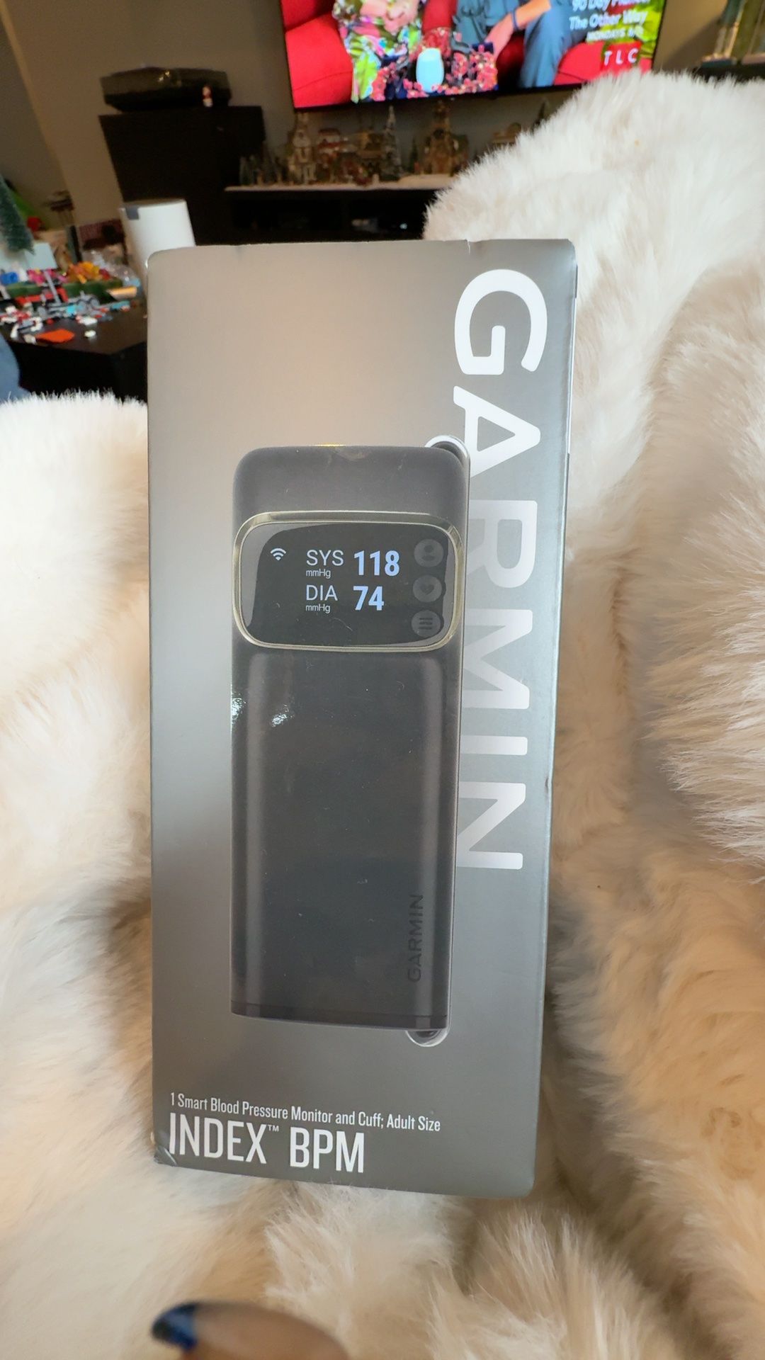 Garmin Index BPM WiFi Smart Blood Pressure Monitor Black