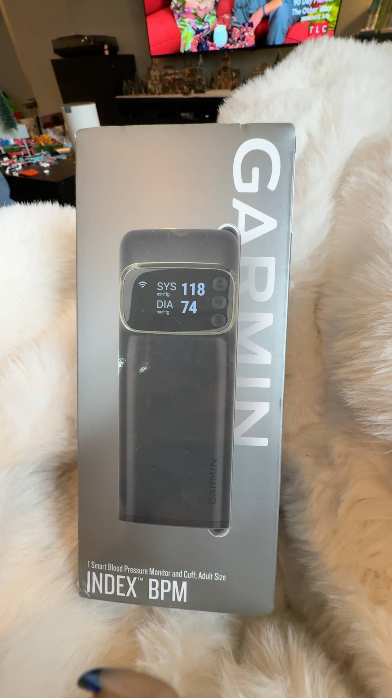 Garmin Index BPM WiFi Smart Blood Pressure Monitor Black
