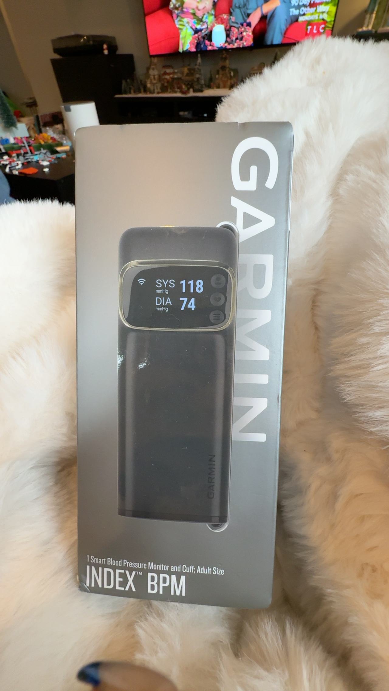 Garmin Index BPM WiFi Smart Blood Pressure Monitor Black