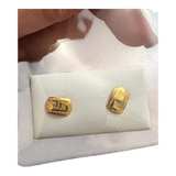 18k stud screw type earrings  - Image 2