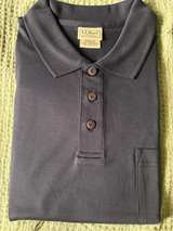 Men’s L.L. Bean Men's Polo Shirt size XL Navy Color - Image 2