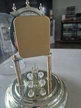 Elgin Glass Dome Anniversary Clock with Moon Phase - Image 5