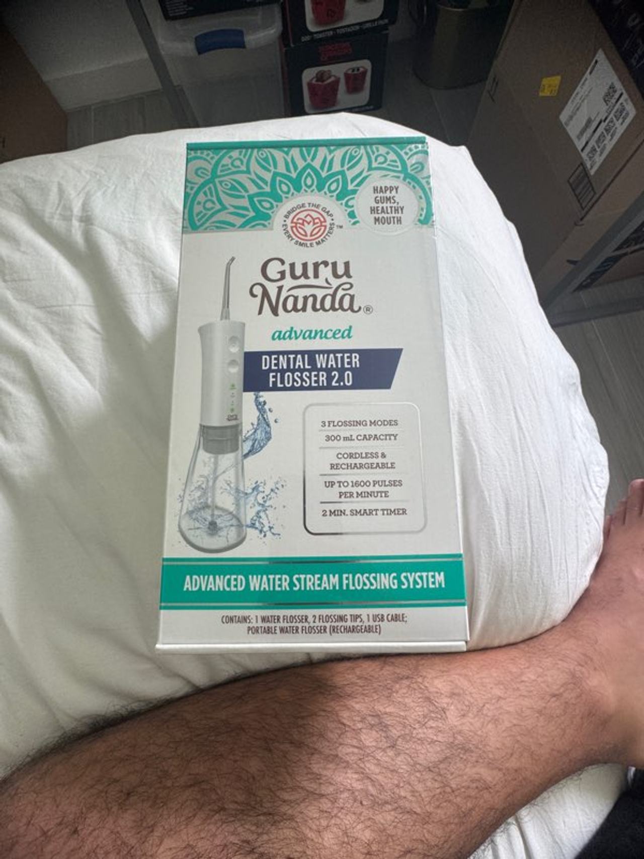 GuruNanda Advanced Dental Water Flosser 2.0