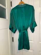 Victoria's Secret Gold Label Vintage Emerald Green Robe - Image 2