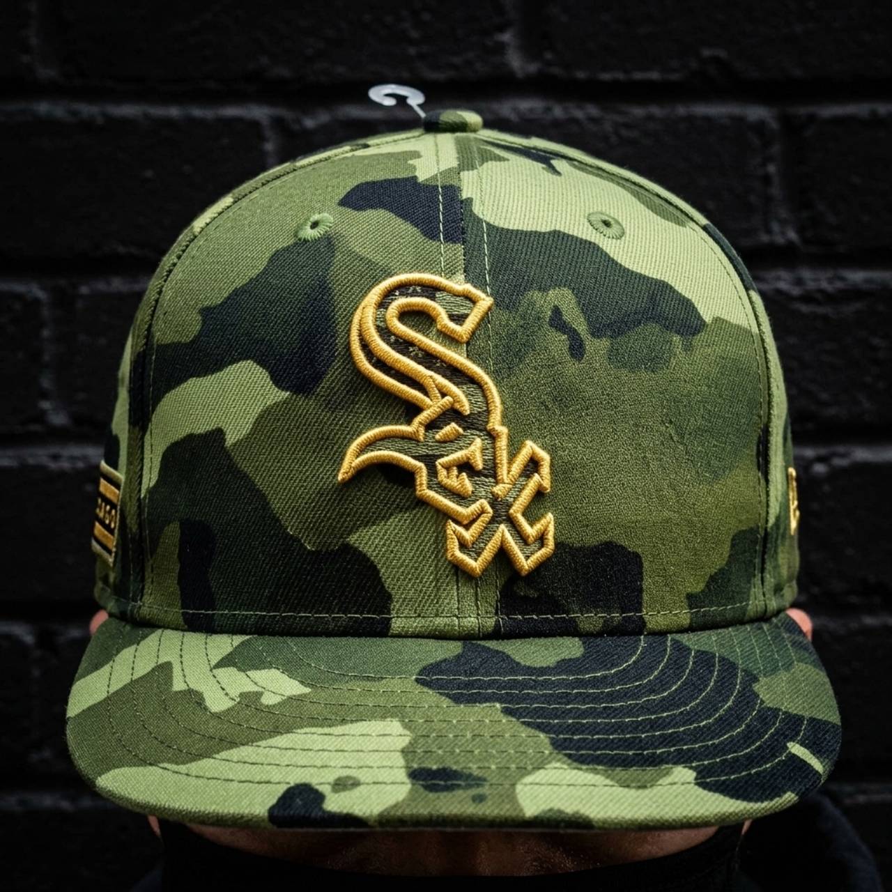 New Era Chicago White Sox Camo Gold 59FIFTY Fitted Hat