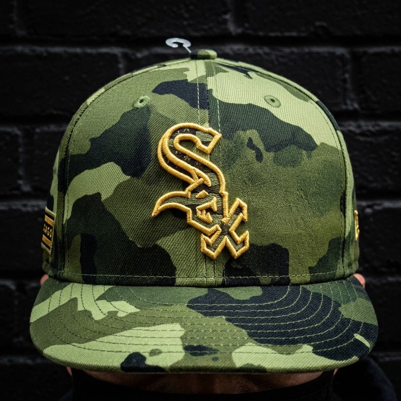New Era Chicago White Sox Camo Gold 59FIFTY Fitted Hat