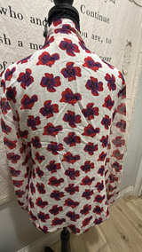 Tory Burch Floral Bow Blouse - Image 2