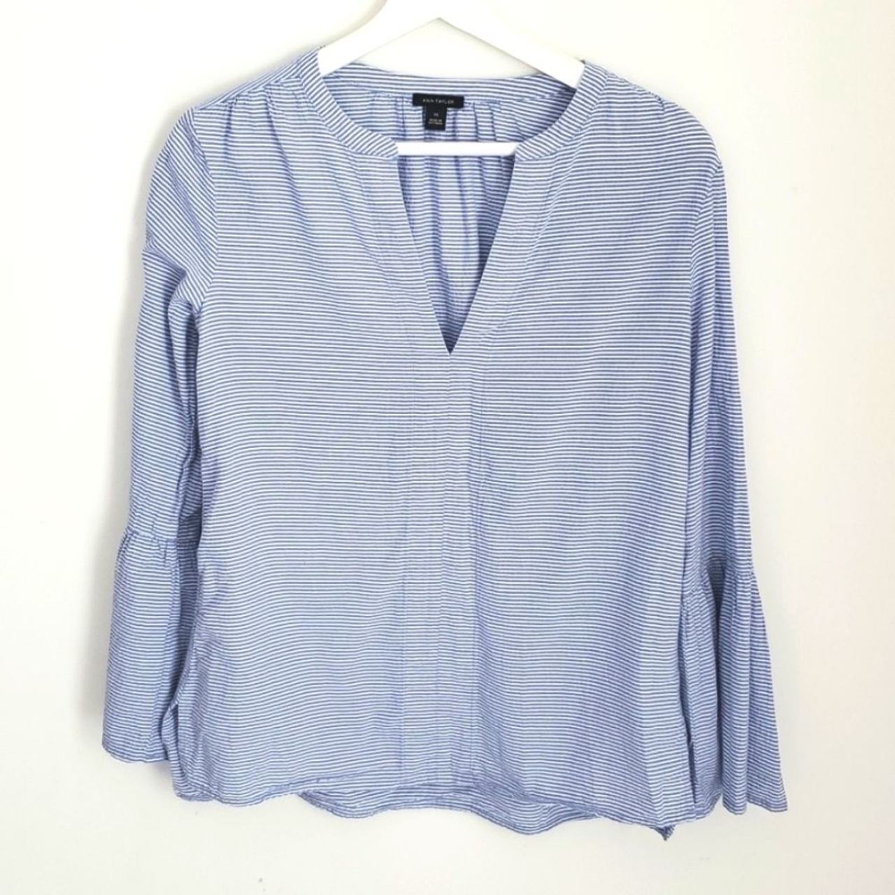 Ann Taylor Striped Blouse