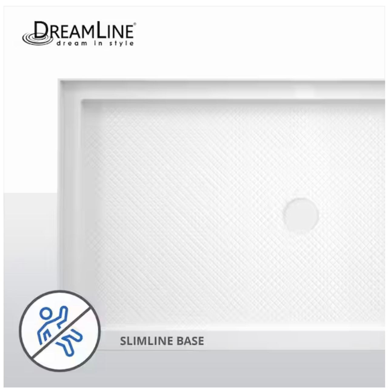 BRAND NEW DreamLine SlimLine 60” x 36” Shower Base
