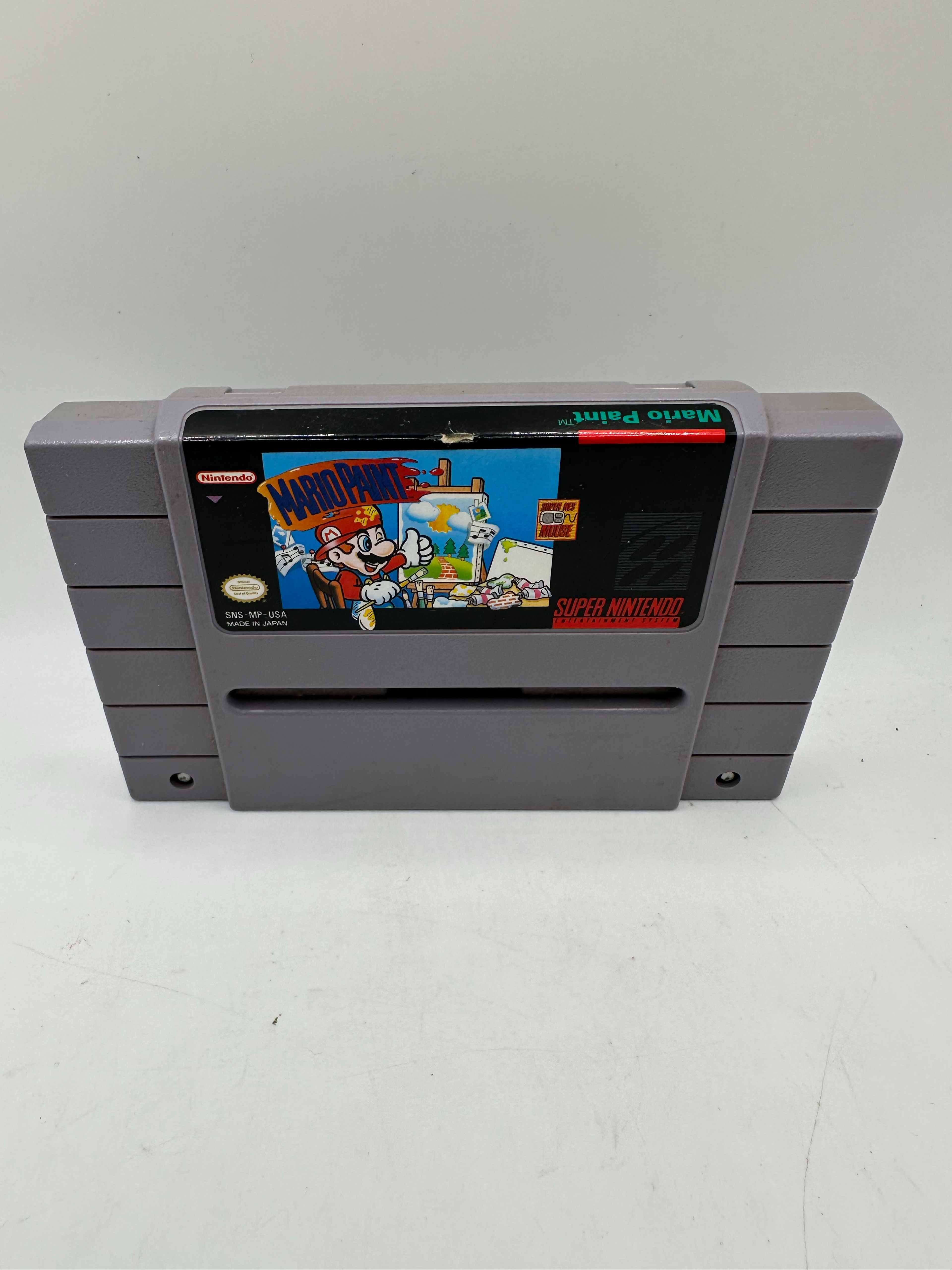 Mario Paint SNES Super Nintendo Game Tested & Authentic Cartridge ONLY