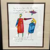 Quiet Pride ~ Child Art Print by Brian Andreas nicely framed 14” x 17” - Image 2