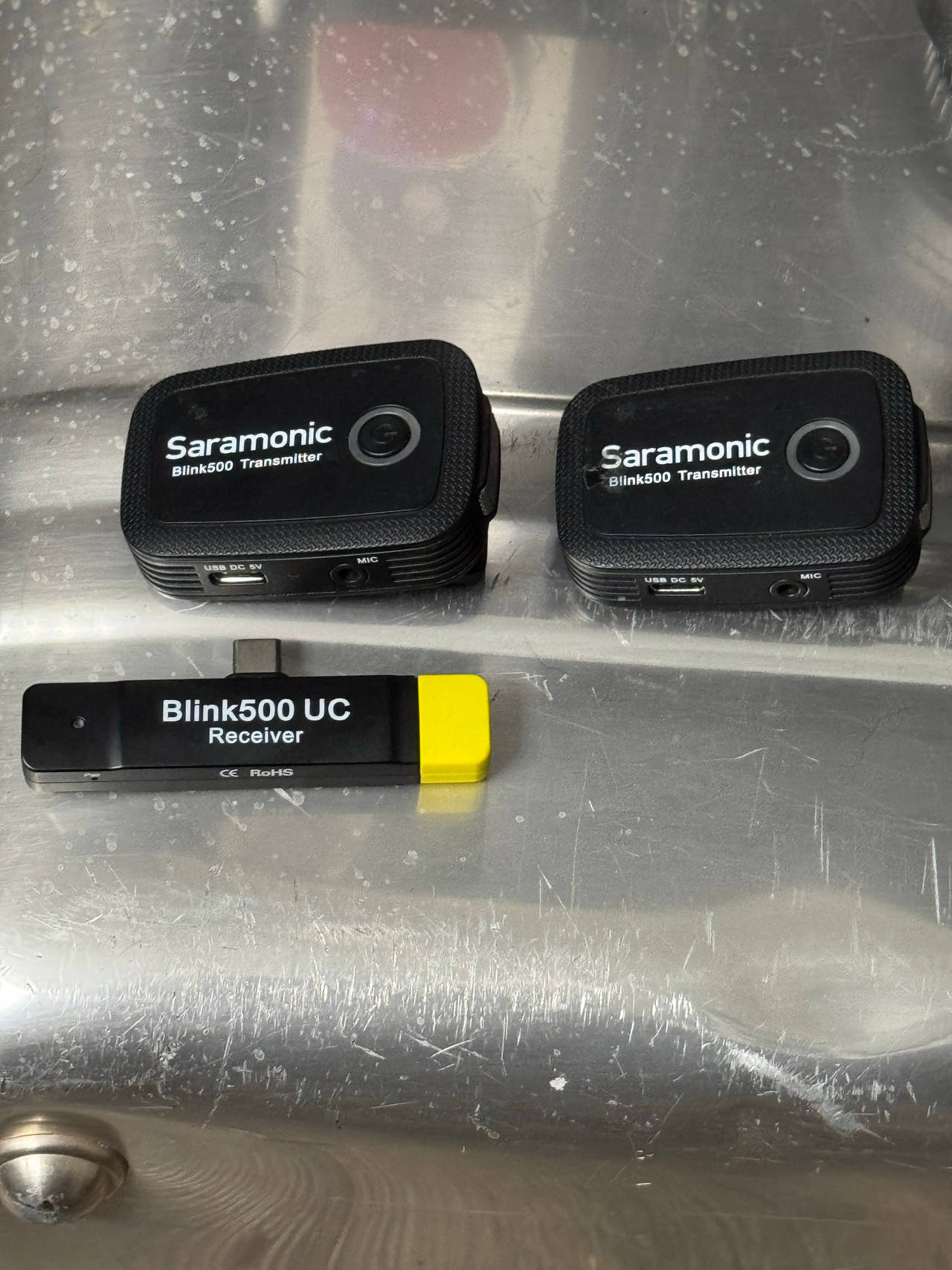 Saramonic Blink 500 B4 2-Person Wireless Mic System with USB-C Receiver