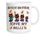 Funny Animal Crossing Mug - His & Hers, Romantic Anniversary Couple Mug - 11oz - Image 1