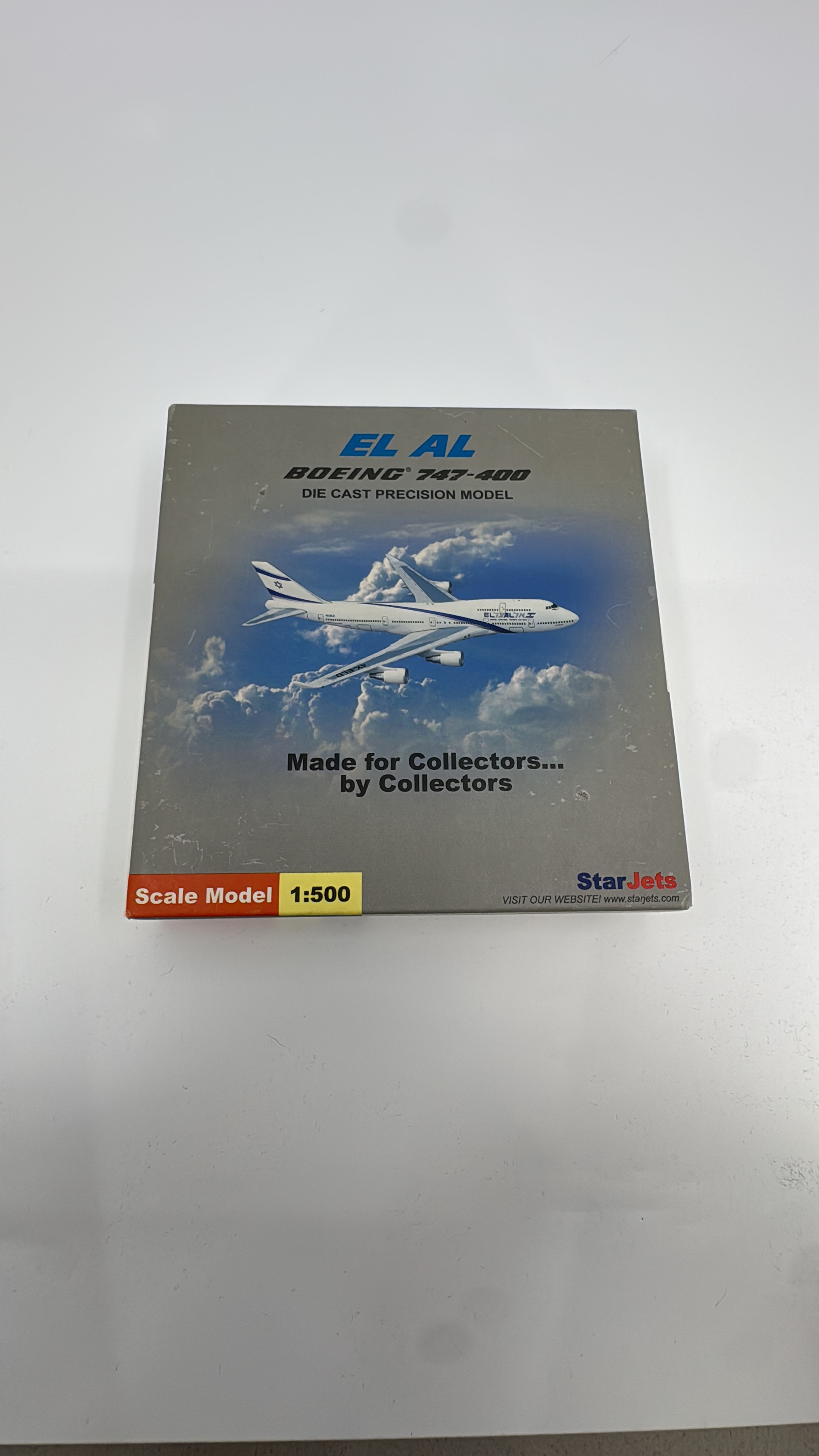 EL AL Boeing 747-400 Die Cast Precision Model