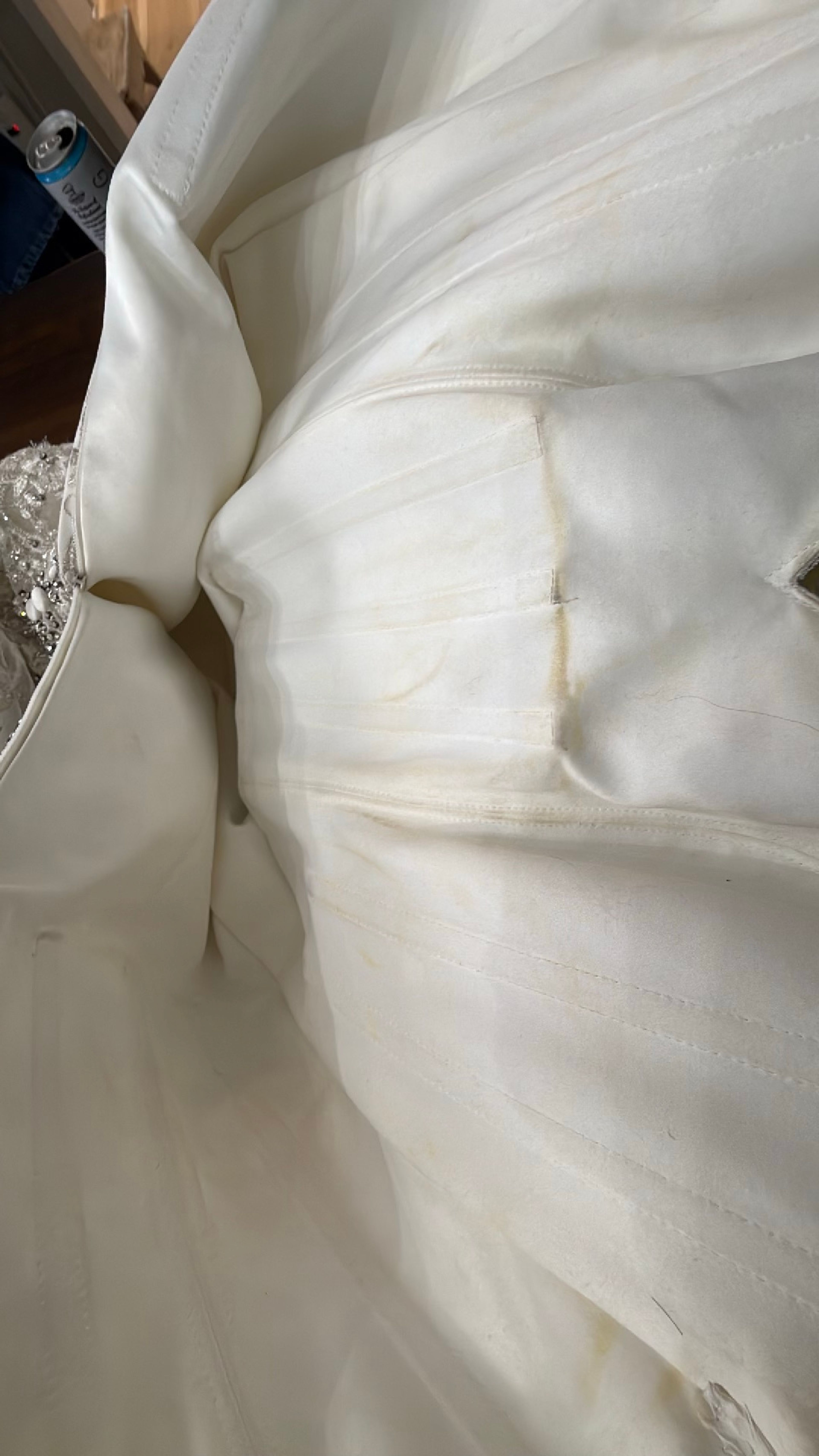 Beaded Mermaid Wedding Dress size 4-6 - Image 8