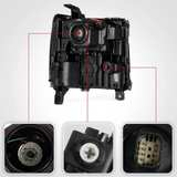2016-2018 Chevy Silverado 1500 Headlight Assembly Pair - Image 6