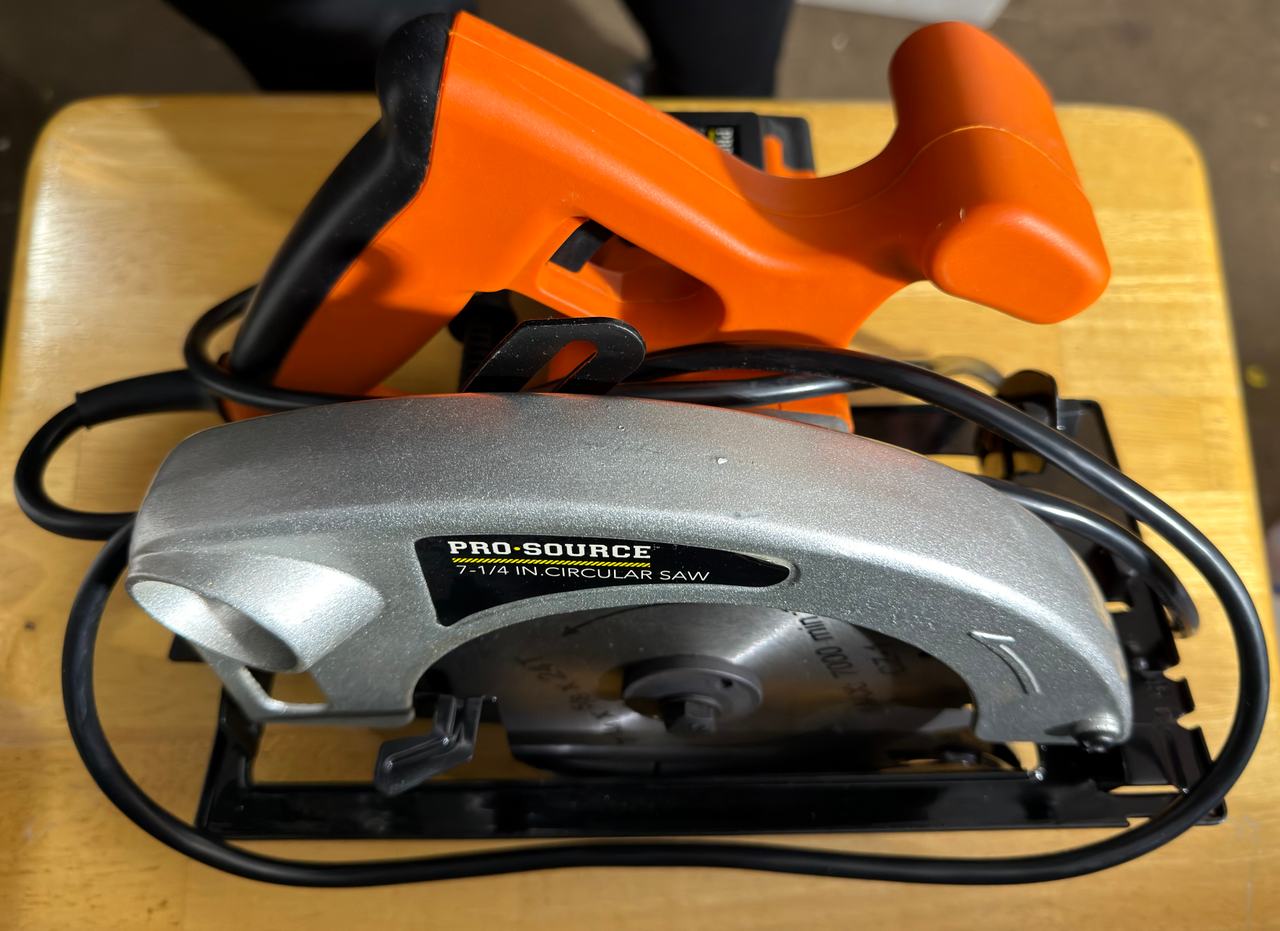 Pro Source 7-1/4” Circular Saw 12A Electric Power Saw