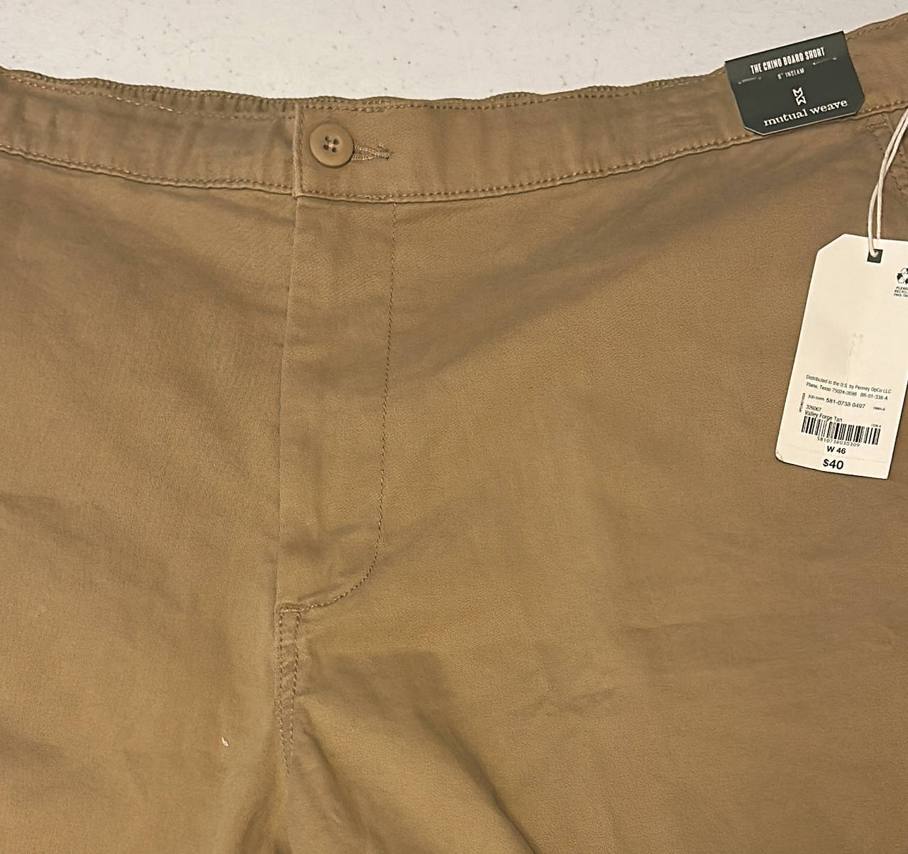 Mutual Weave Men's Chino Board Short