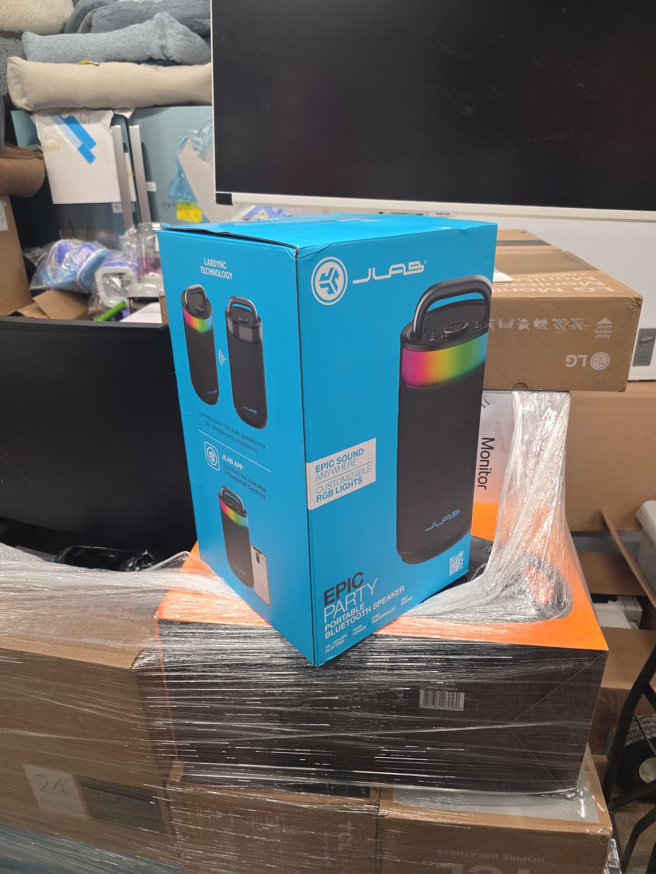 JLab Epic Party Portable Bluetooth Speaker