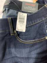 Torrid Dark Wash Skinny Jeans and colorful top
Pants size 20 shirt XL - Image 5