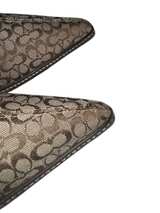 Coach Brown Vintage Signature Made in Italy Size 9 - Image 7