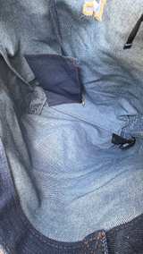 Max Mara Denim Tote Bag with Pouch - Image 5
