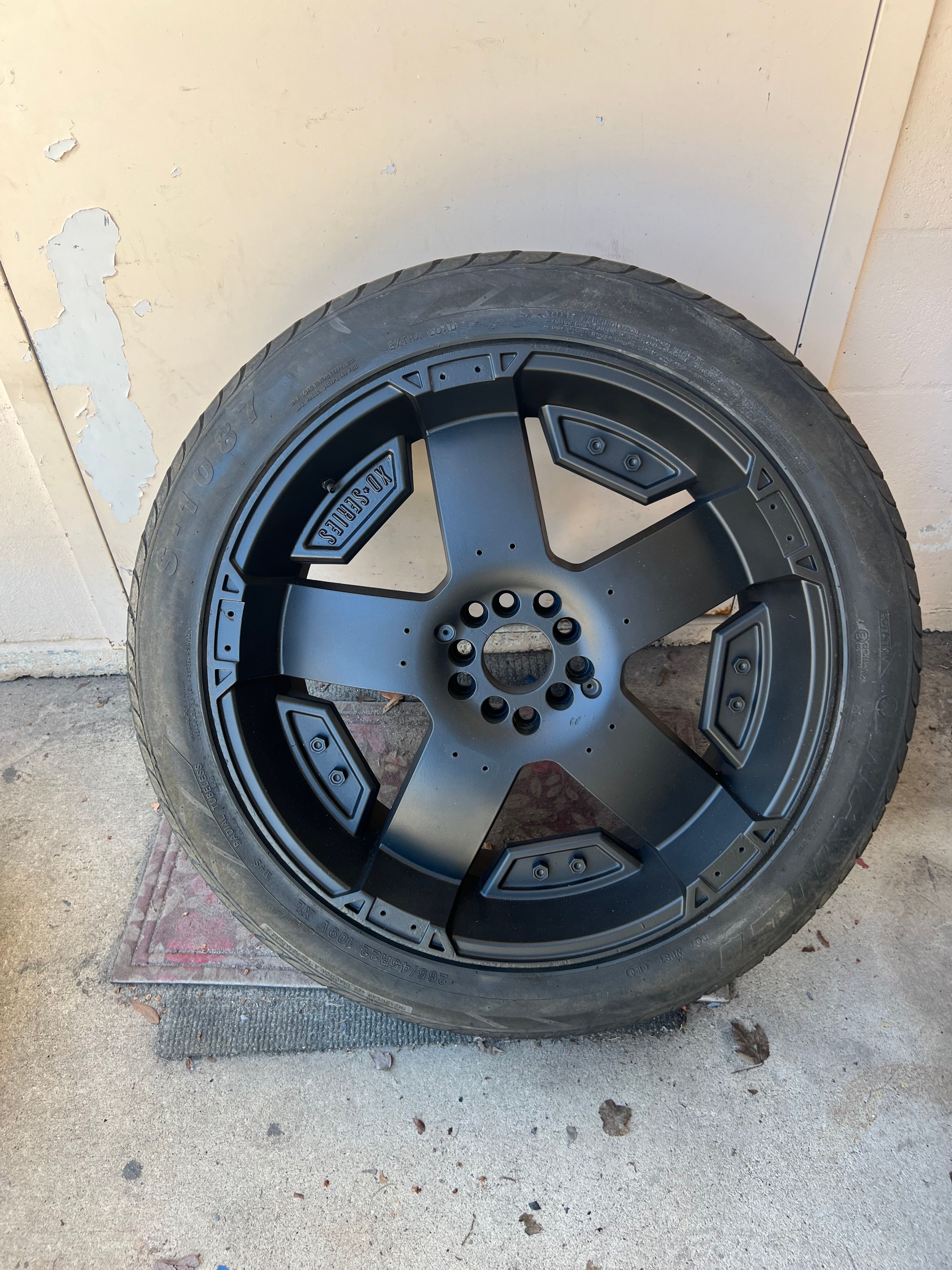 KMC XD811 Rockstar II Matte Black Wheel - Image 2