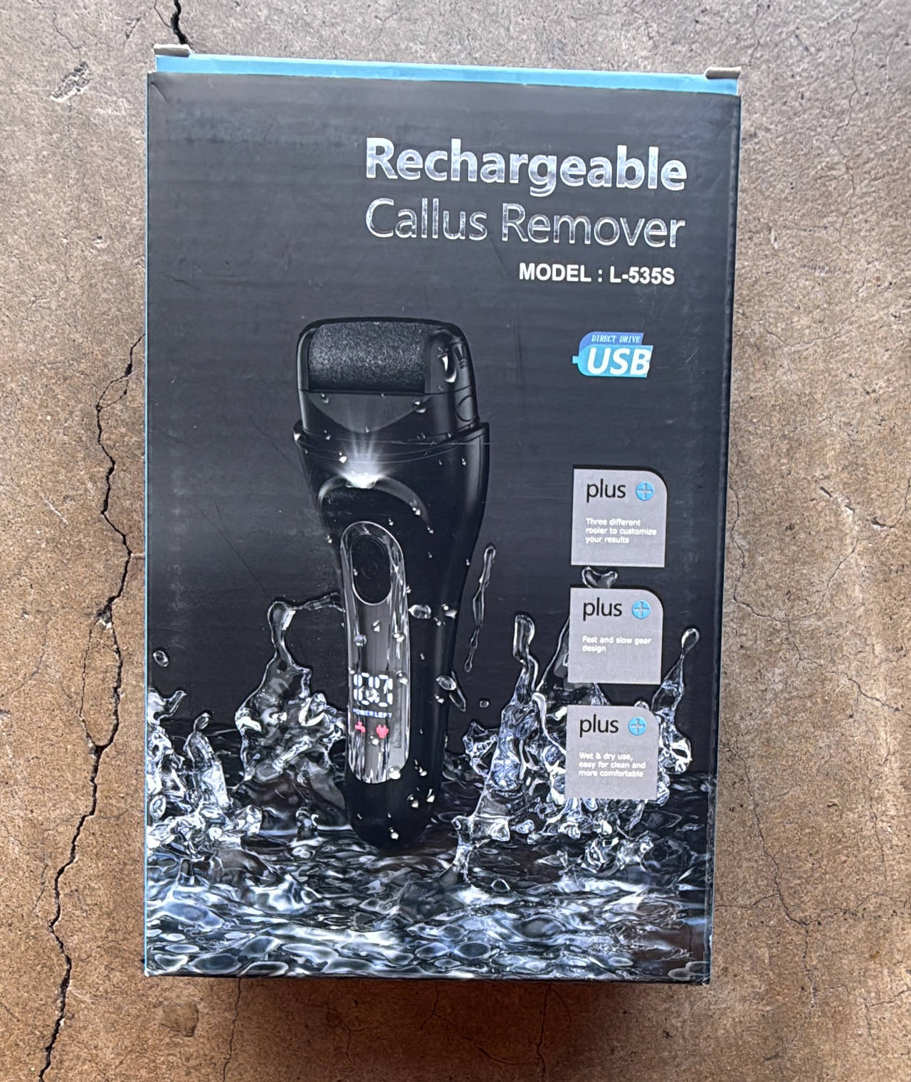 Pritech L-535S Rechargeable Callus Remover